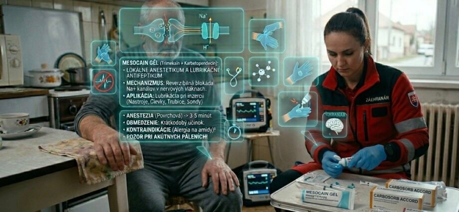 Farmakologické vlastnosti a klinická aplikácia Mesocain gelu pri invazívnych výkonoch v ZZS