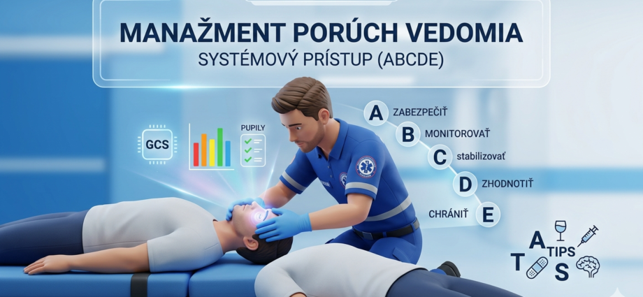 Diferenciálna diagnostika poruchy vedomia podľa AEIOU TIPS v podmienkach ZZS