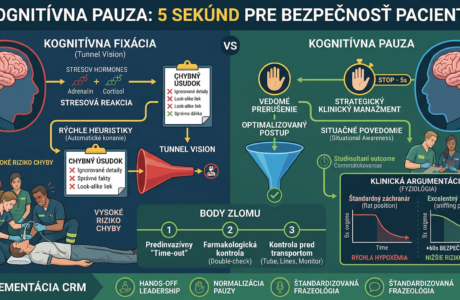 Kognitívna pauza a prevencia medicínskych chýb v prednemocničnej urgentnej starostlivosti