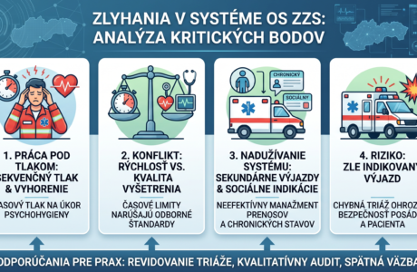 Systémová analýza riadenia OS ZZS a identifikácia kritických bodov v prednemocničnej urgentnej starostlivosti