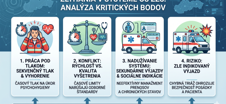 Systémová analýza riadenia OS ZZS a identifikácia kritických bodov v prednemocničnej urgentnej starostlivosti