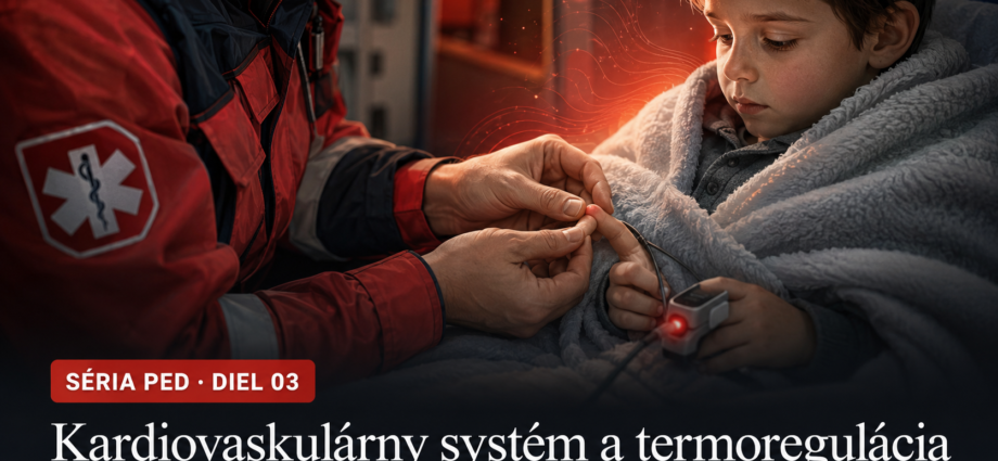 Kardiovaskulárny systém a termoregulácia u dieťaťa – kompenzovaný šok a strata tepla v prednemocničnej starostlivosti, séria PED diel 3