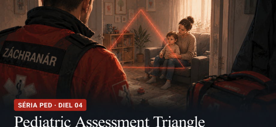 Pediatric Assessment Triangle – rýchle prvotné zhodnotenie dieťaťa cez vzhľad, dychovú prácu a cirkuláciu, séria PED diel 4